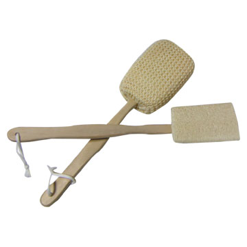  Loofah Bath Brushes (Luffa Bad Pinsel)