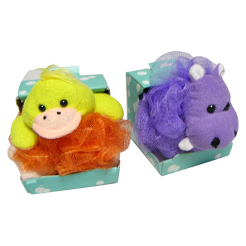  Animal Bath Sponges (Животный Мочалки)