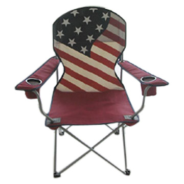 Klappstuhl mit American Flag Drucken (Klappstuhl mit American Flag Drucken)