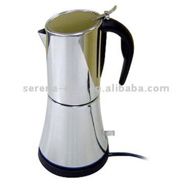  Full Stainless Steel Espresso Moka Maker ( Full Stainless Steel Espresso Moka Maker)