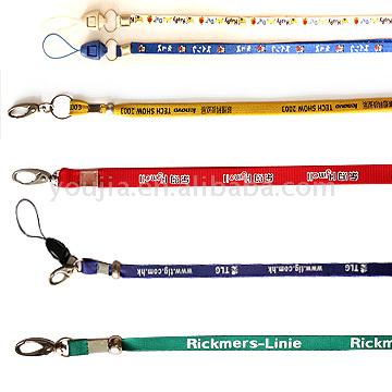  Printed Tube Lanyards (Imprimé Tube Longes)