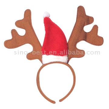  Christmas Antler Headband (Noël Antler Headband)