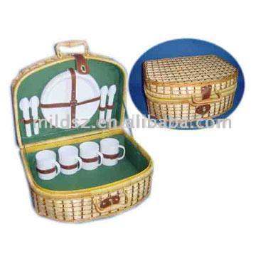  Picnic Basket for Family Four Person (Panier pique-nique de famille de quatre personnes)