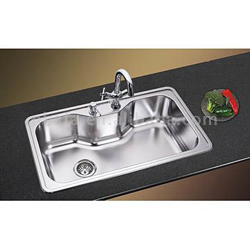 Single Stainless Steel Sink (Single Stainless Steel Sink)