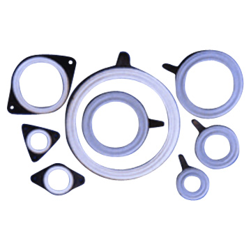  PTFE Rubber Compounded Gaskets (В сочетании PTFE резиновые прокладки)