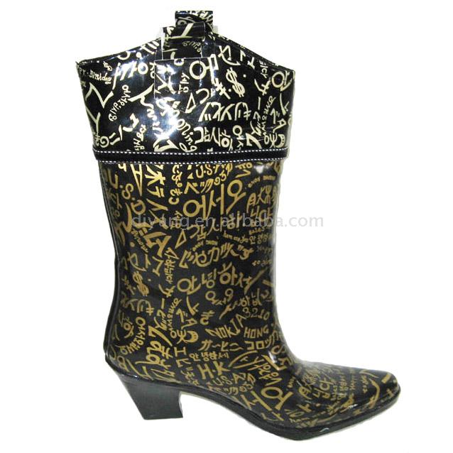  Ladies` Rubber Boots (Rubber Ladies `Boots)