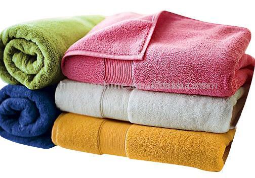  Cotton Bath Towels (Хлопковые махровые полотенца)