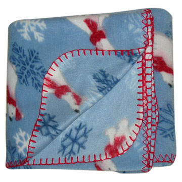  Printed Polar Fleece Blanket ( Printed Polar Fleece Blanket)