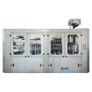  CRGF Series Hot Drink Washing/Filling/Capping 3-In-1 Machine (CRGF série Hot laver Drink / Remplissage / Bouchage 3-en-1)