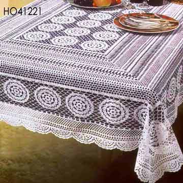  Vinyl Crochet Tablecloth (Vinyl Crochet Nappe)