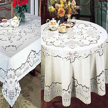  Vinyl Crochet Tablecloth (Vinyl Crochet Nappe)