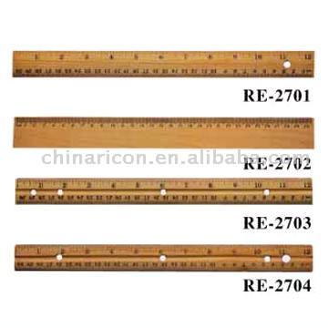  Wooden Rulers