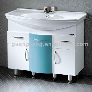  PVC Bathroom Basin and Cabinet (ПВХ Ванна бассейна и кабинета)