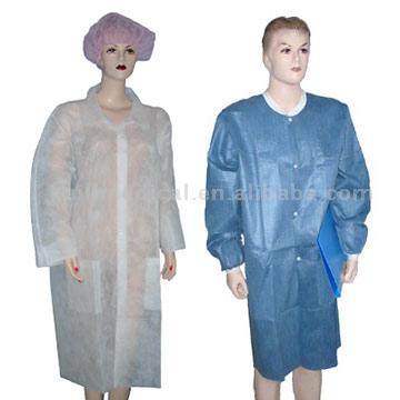  Non-Woven Lab Coat (Frock) ( Non-Woven Lab Coat (Frock))