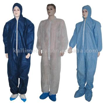  PE Coated Coverall (ПЭ покрытием Комбинезон)