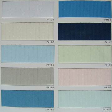  Plain Color Fabric For Vertical Blind Slats (Tissus de couleur pour l`orientation verticale des lamelles de stores)