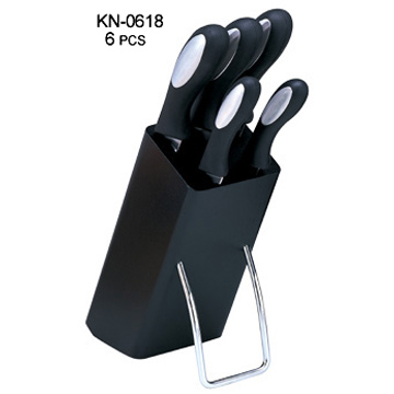  6-Piece Kitchen Knife Block Set (6-Piece кухни набор ножей)