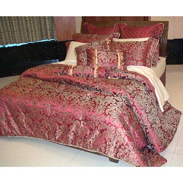  Woven Jacquard Comforter Set (Тканые жаккард Утешитель Установить)