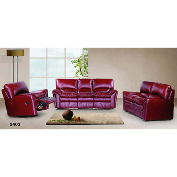  Reclining Leather Sofas (Inclinable en cuir Canapés)