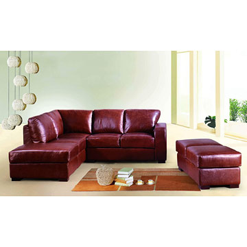  Sectional Leather Sofa (Sectional Sofa en cuir)