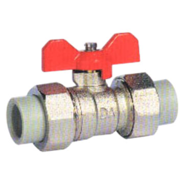  Ball Valve With PP-R Pipe End (Шаровой кран с PP-R концов труб)