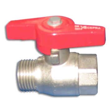  Ball Valve With Aluminum Lever (F X M) (Шаровой кран с алюминиевым рычаг (F х М))