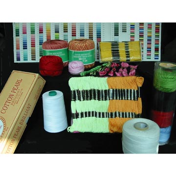  100% Cotton Combed And Mercerized Threads ( 100% Cotton Combed And Mercerized Threads)