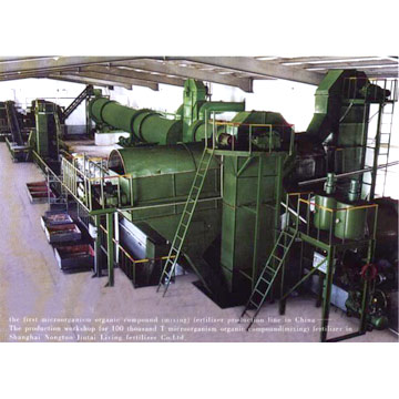  Compound (Mixing) Fertilizer Production Line ((Compound Mixing) de production d`engrais en ligne)