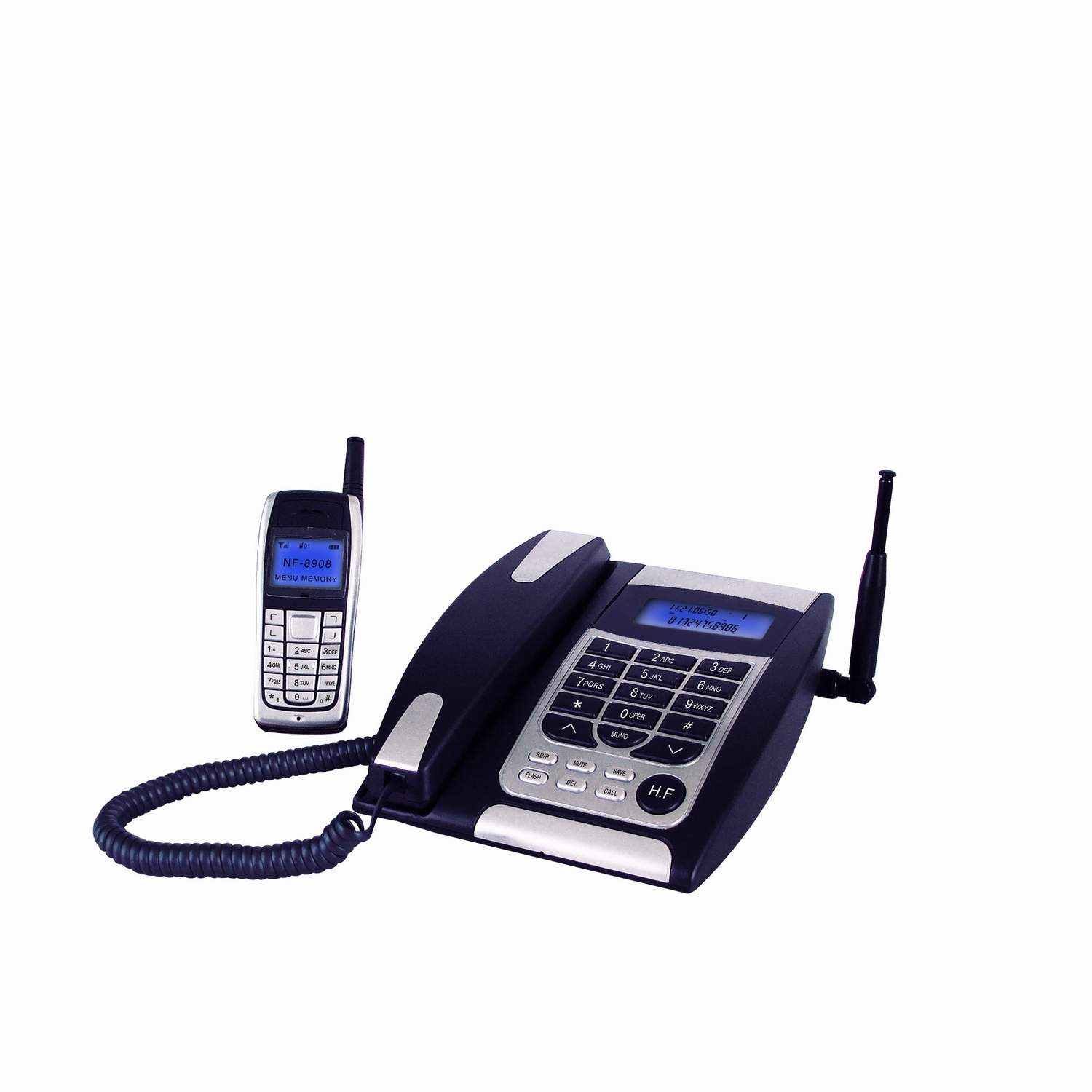 Multi Sprache Zeigt Long Range Cordless Phone (Multi Sprache Zeigt Long Range Cordless Phone)