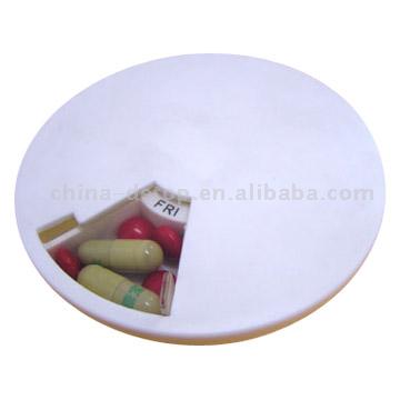  Round Portable Pill Box (Круглые Портативный Pill Box)