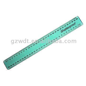  30cm Shatterproof Ruler (30cm Incassable Ruler)