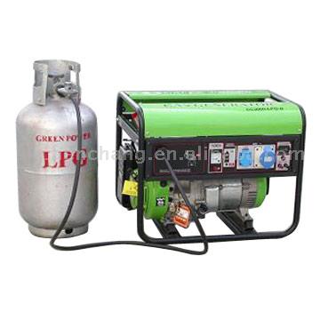  LPG Generator with Cylinder (СНГ генераторов с цилиндром)