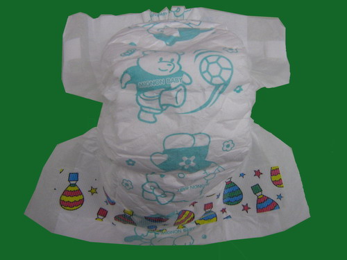  Baby Diaper with Magic Tape (Baby Diaper avec Magic Tape)