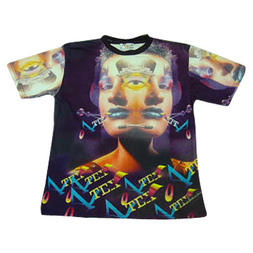  Digital Textile Printed T-shirt (Digital Textile T-Shirt imprimé)