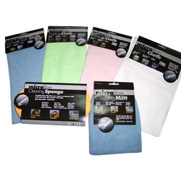  Microfiber Cleaning Cloths (Chiffons de nettoyage en microfibre)