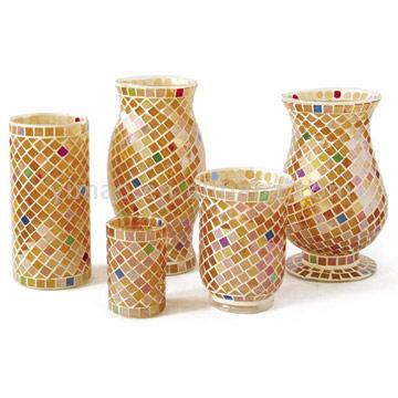 Glas Kerzenständer und Vasen (Glas Kerzenständer und Vasen)