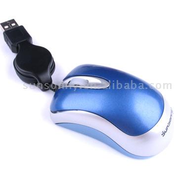  Mini USB Optical Mouse, For Laptop Users (Mini souris optique USB, Pour les utilisateurs de portables)