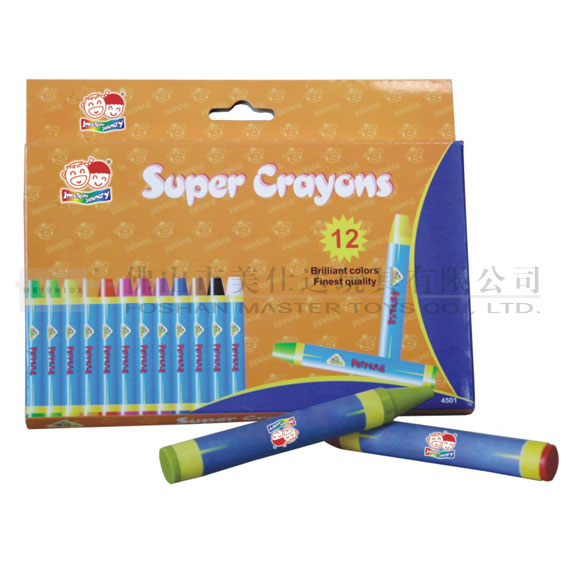  12 Pieces Super Crayons (12 Pieces Super Crayons)