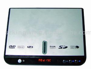 Tragbarer DVD-Player mit USB-und Card-Reading-Funktion (Tragbarer DVD-Player mit USB-und Card-Reading-Funktion)