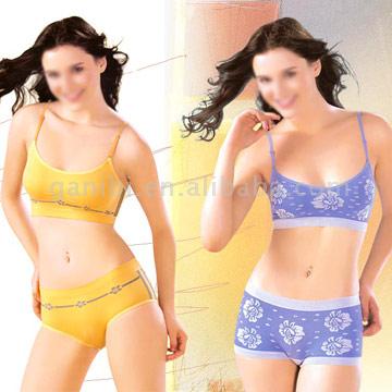  Women`s Seamless Bra and Briefs ( Women`s Seamless Bra and Briefs)