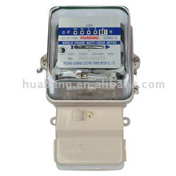  Single-phase Watt-hour Meter (Monophasé Watt-heure Meter)