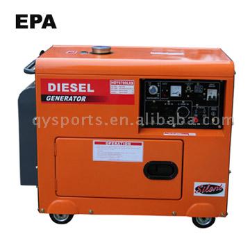  6.0KVA Diesel Generator With EPA And CE Popular (6.0KVA Дизель генератор с РПП и СЕ Популярные)