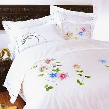  Embroidered Cotton Comforter (Coton brodé Consolateur)