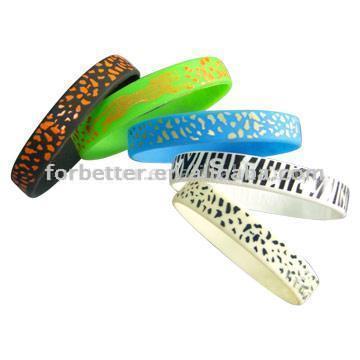  Printed Silicone Wristband ( Printed Silicone Wristband)