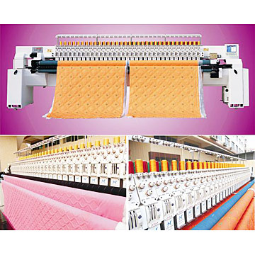  Computerized Multi-Head Quilting & Embroidery Machine (Компьютеризированная Multi-Head & Лоскутное вышивальная машина)