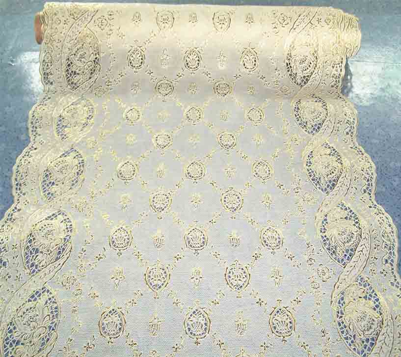  Vinyl Long Lace Table Cloth (Vinyl Lace Table Cloth)