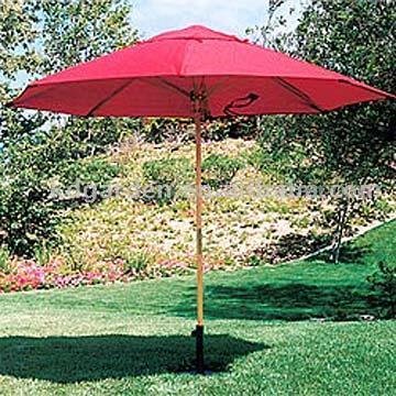  Wooden Market Umbrella (Wooden marché Umbrella)