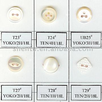  Natural Trocas Shell Buttons (Ten or Yoko) or Blanks ( Natural Trocas Shell Buttons (Ten or Yoko) or Blanks)