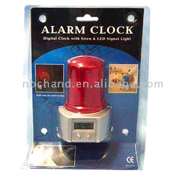  Digital Clock with Siren & Signal Light ( Digital Clock with Siren & Signal Light)