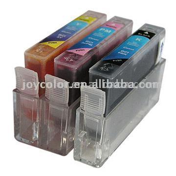  Ink Cartridges Compatible for Canon Printer (Cartouches d`encre compatibles pour imprimante Canon)